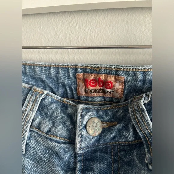 Y2K no boundaries denim skirt 3 - Picture 3 of 7